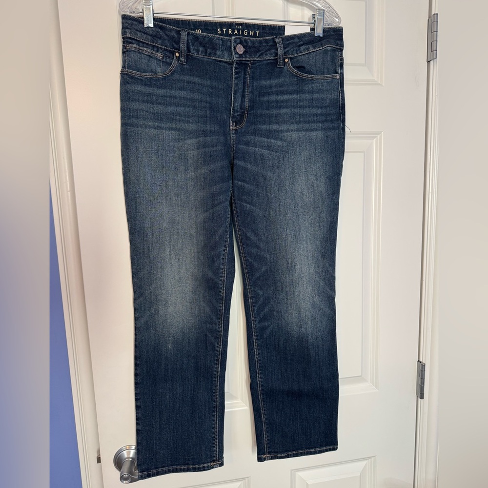 WHBM Denim Capri Jeans